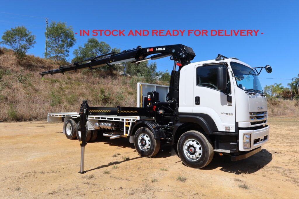 2025 Isuzu Fyj 300-350 Auto Xlwb 8×4 – Crane Truck