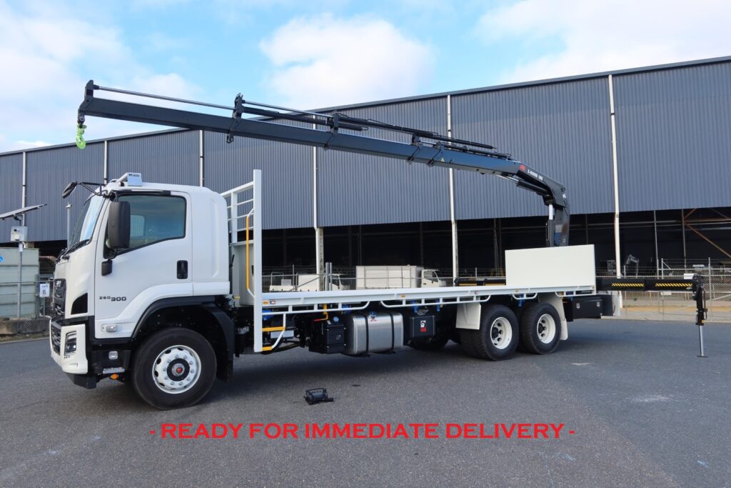 2026 Isuzu Fvy 260-300 Auto LWB (6×4) – Crane Truck
