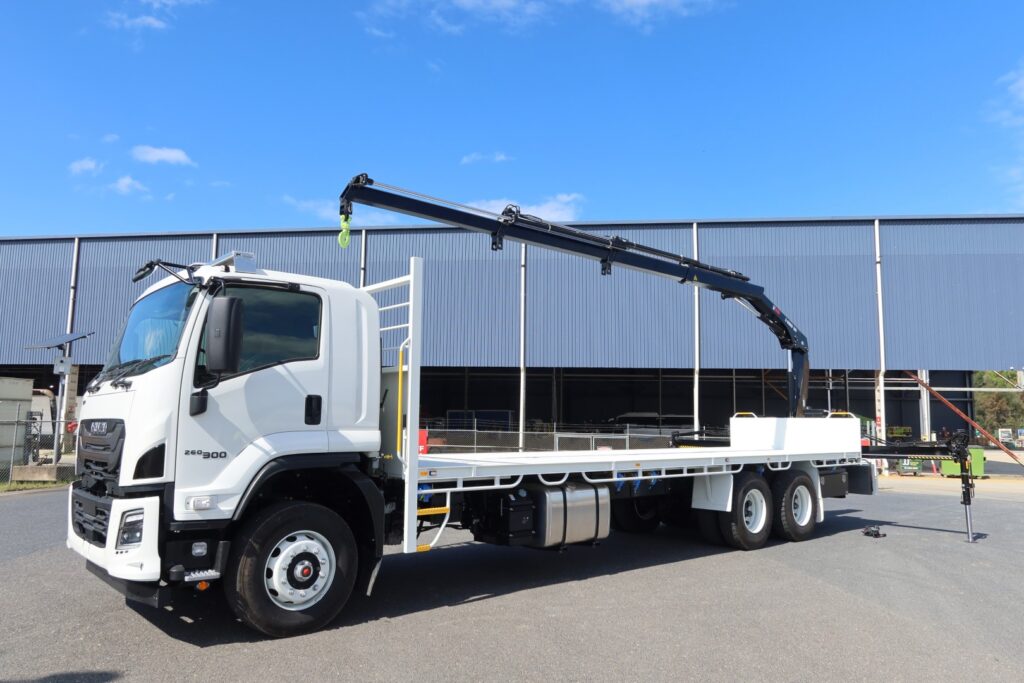 2026 Isuzu Fvy 260-300 Auto LWB (6×4) – Crane Truck